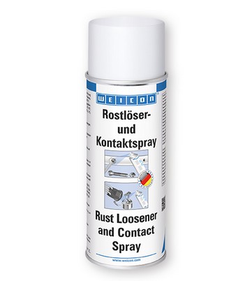 WEICON Rust Loosener and Contact Spray Видалення іржі та спрей для контактів(400 мл)